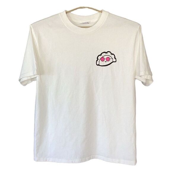 Ms. Chi White Dumpling T-Shirt Large - Picture 1 of 5